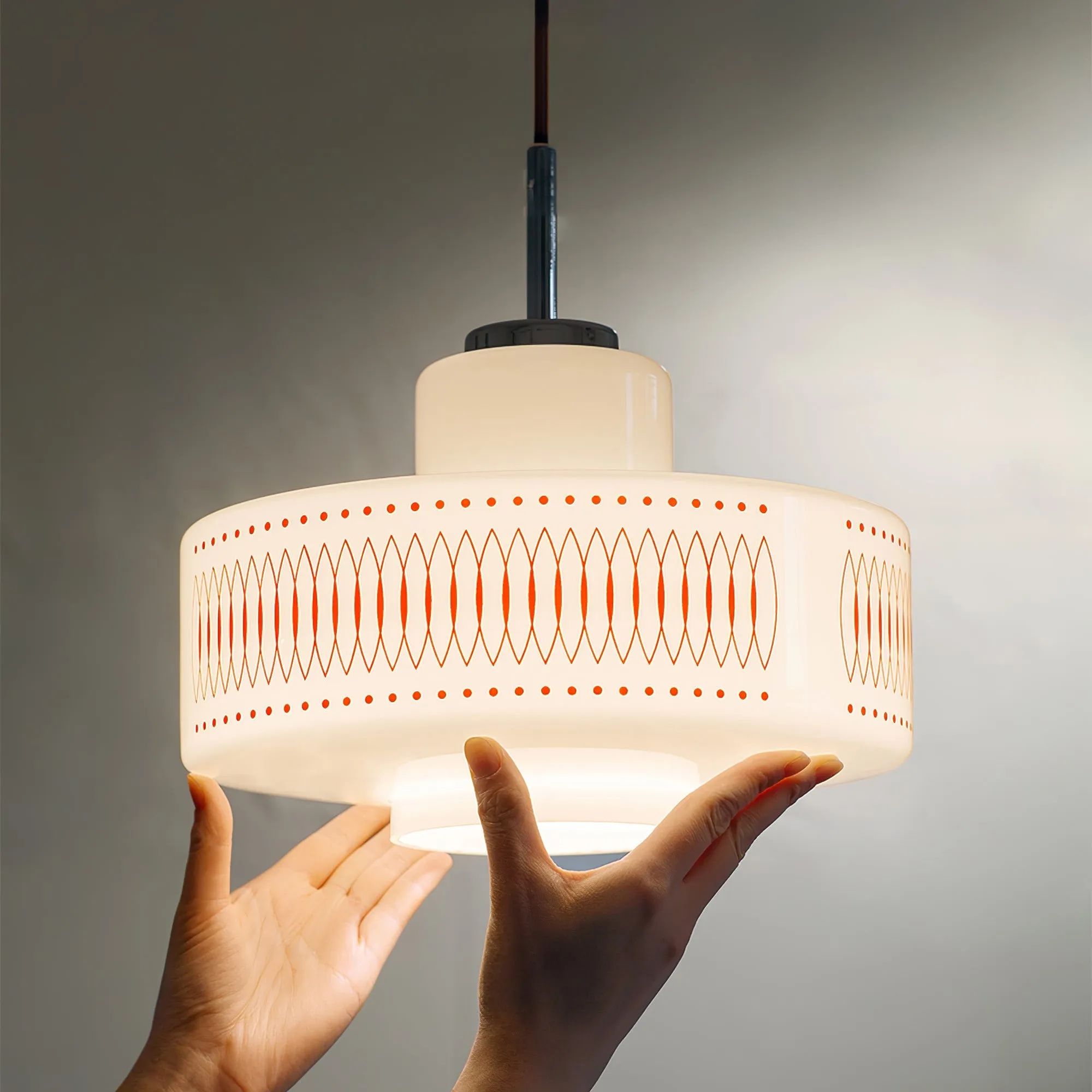 Modern Gourd shape Glass Pendant Lamp KL221