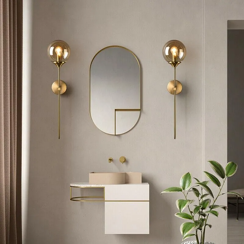 Modern Design Glass Ball Wall Light KL12