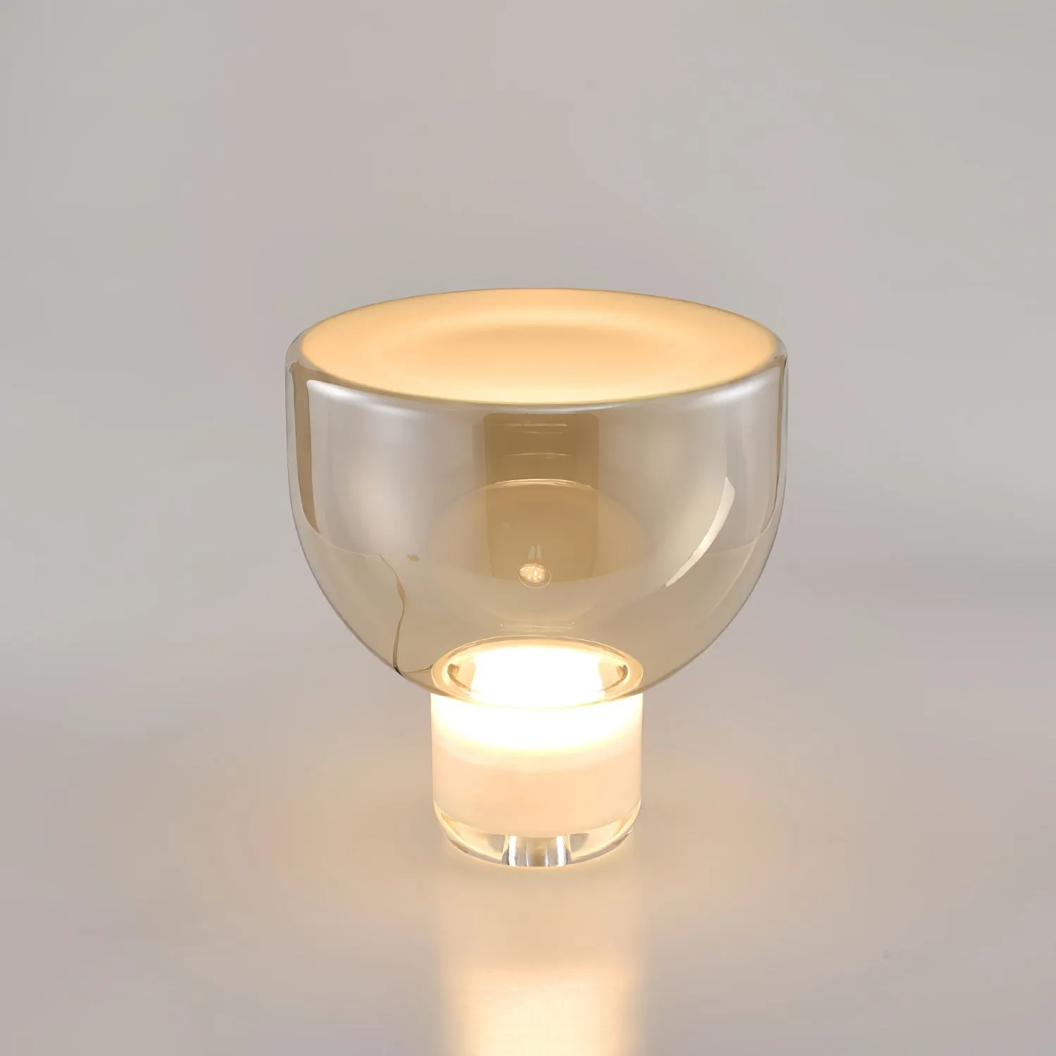 Nordic Simple Modern Luxury Glass Table Lamp For Study Room KL207