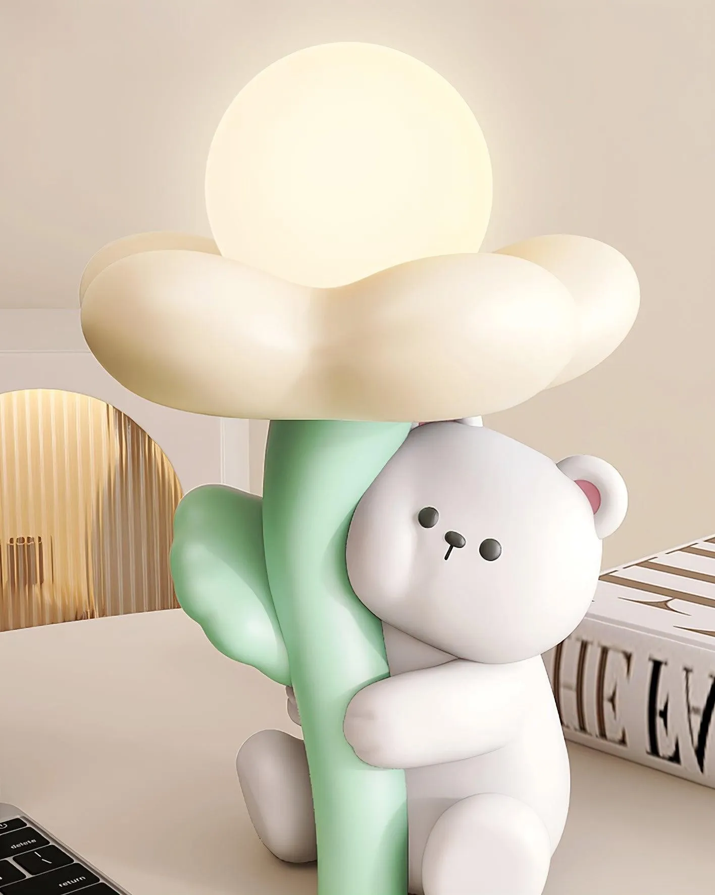 Cute Bear Resin Table Lamp KL821
