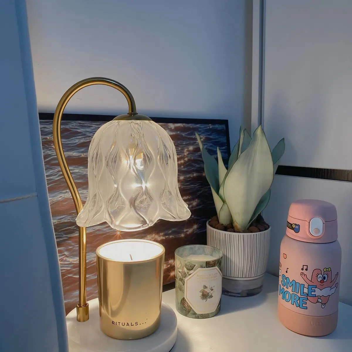 Romantic Melting Wax Table Lamp