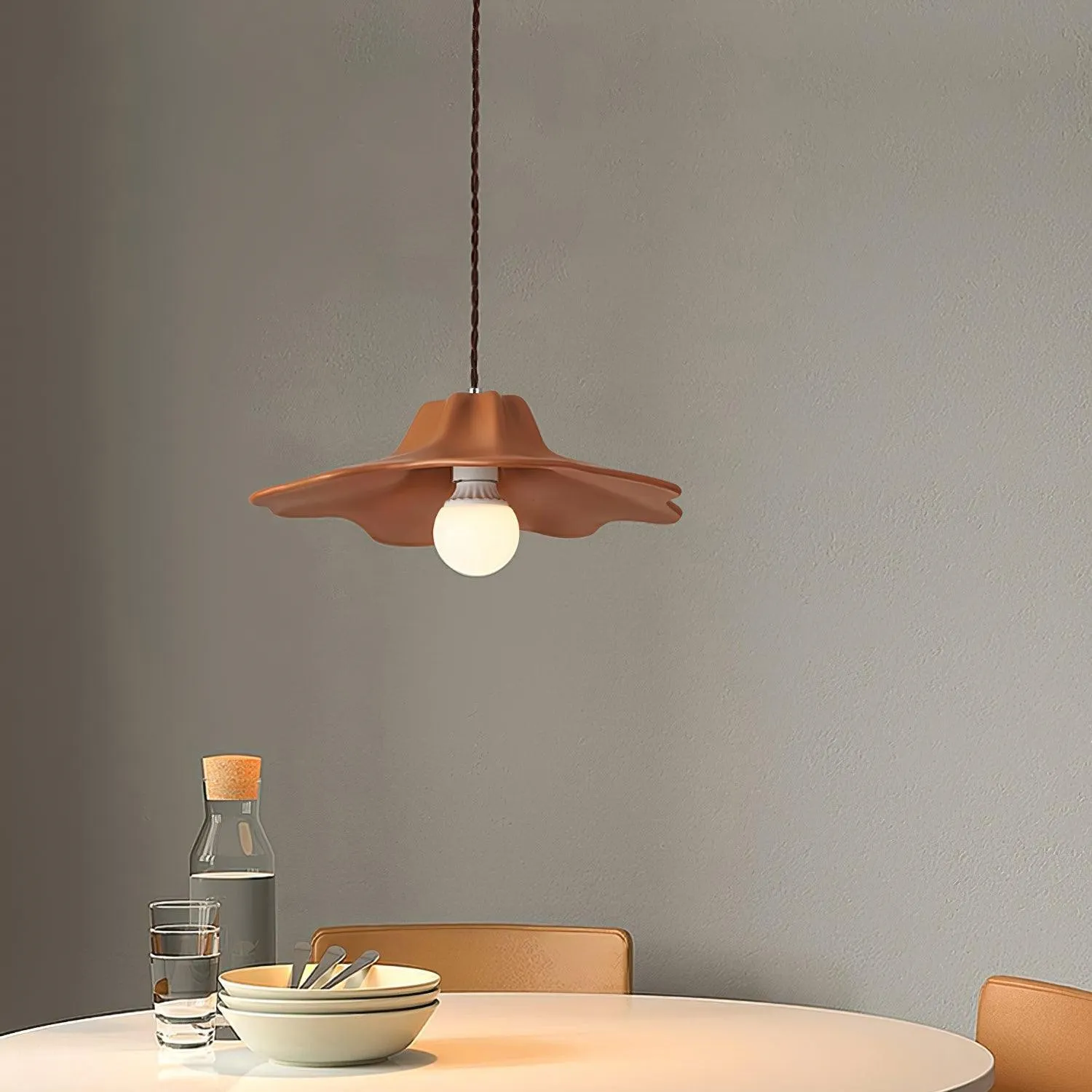 Colored Design Flower Pendant Light KL130