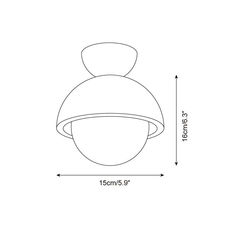 Elvoro Ceiling Lamp D125