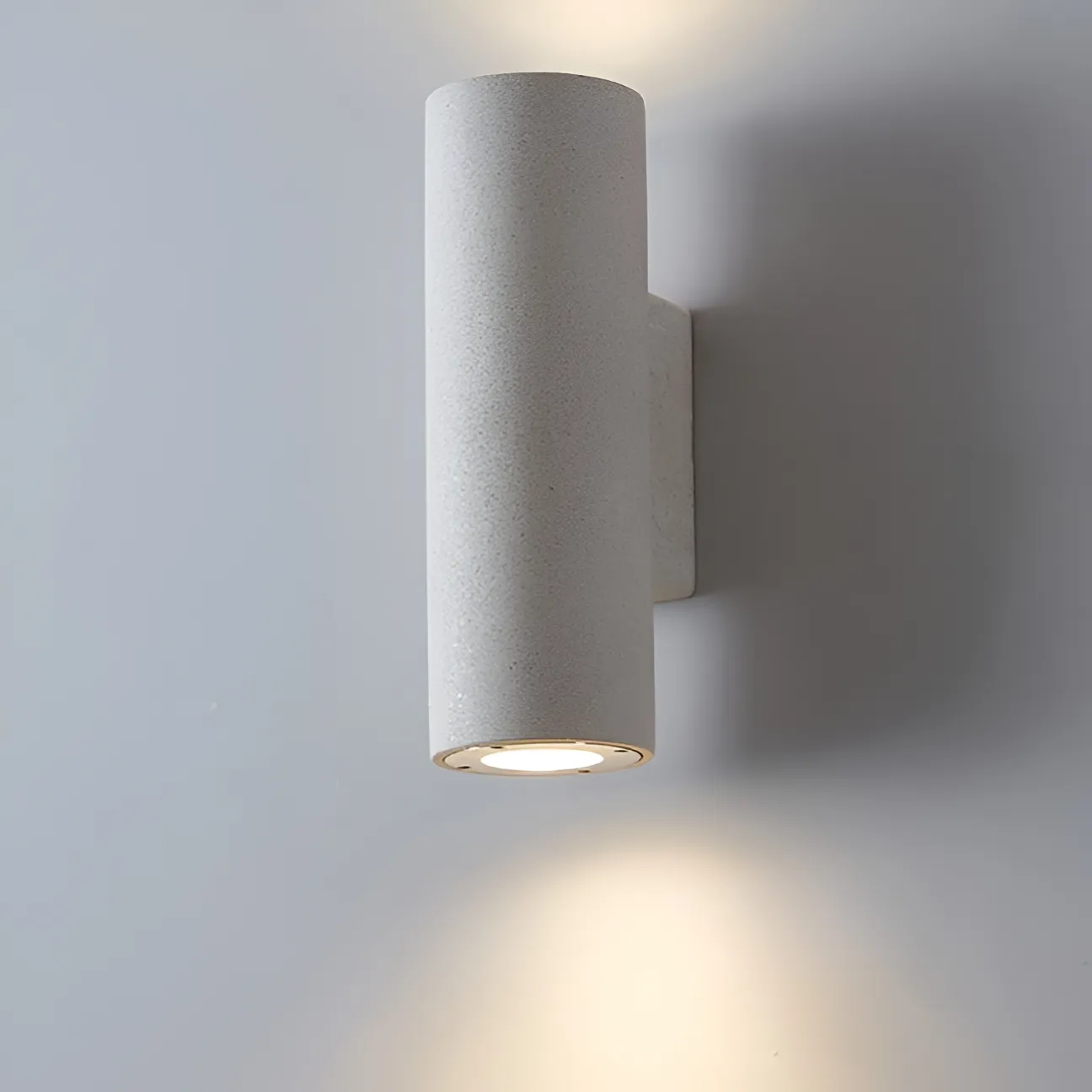 Midnight Glow Minimalist Cement Indoor Outdoor Wall Light D777