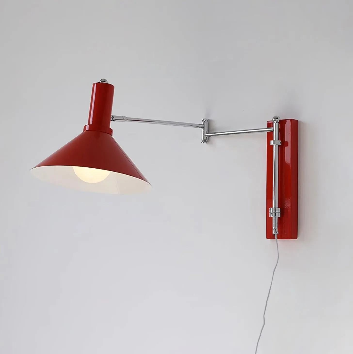 Classic Modern Swing Arm Adjustable Bedside Reading Wall Lamp KL565