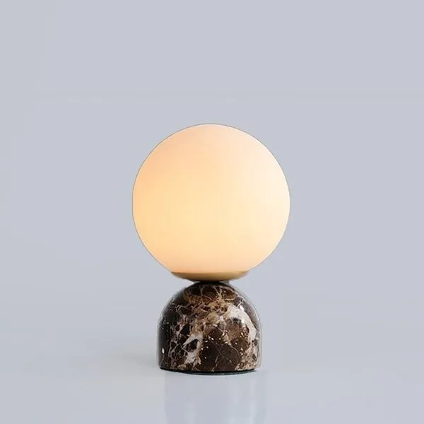 Marble table lamp