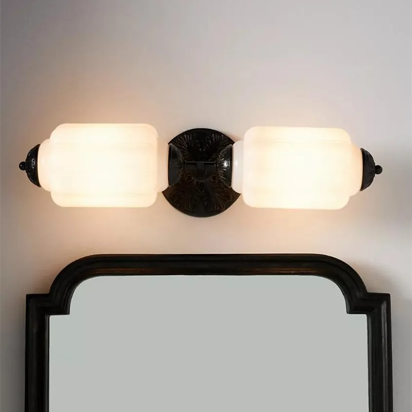 Eloise Pumkin Glass Vanity Sconce KL856