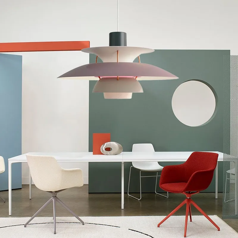 Scandinavian Multilayer Metal Pendant Light