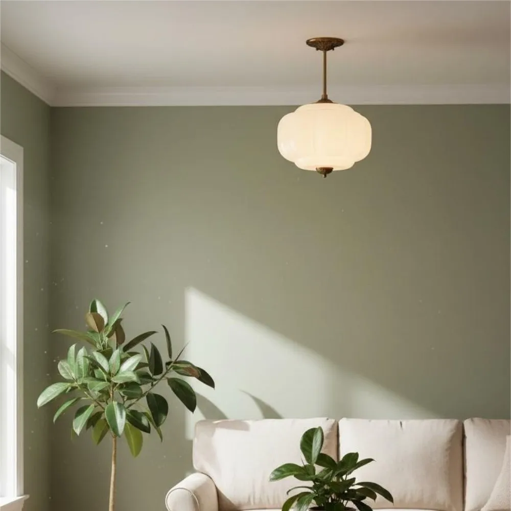 Retro Glass Eloise Pendant Light For Kitchen Island KL801