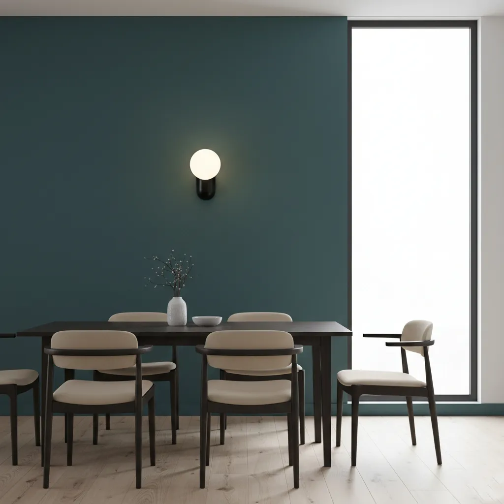 Luma Nordic Glass Orb Wall Light D784