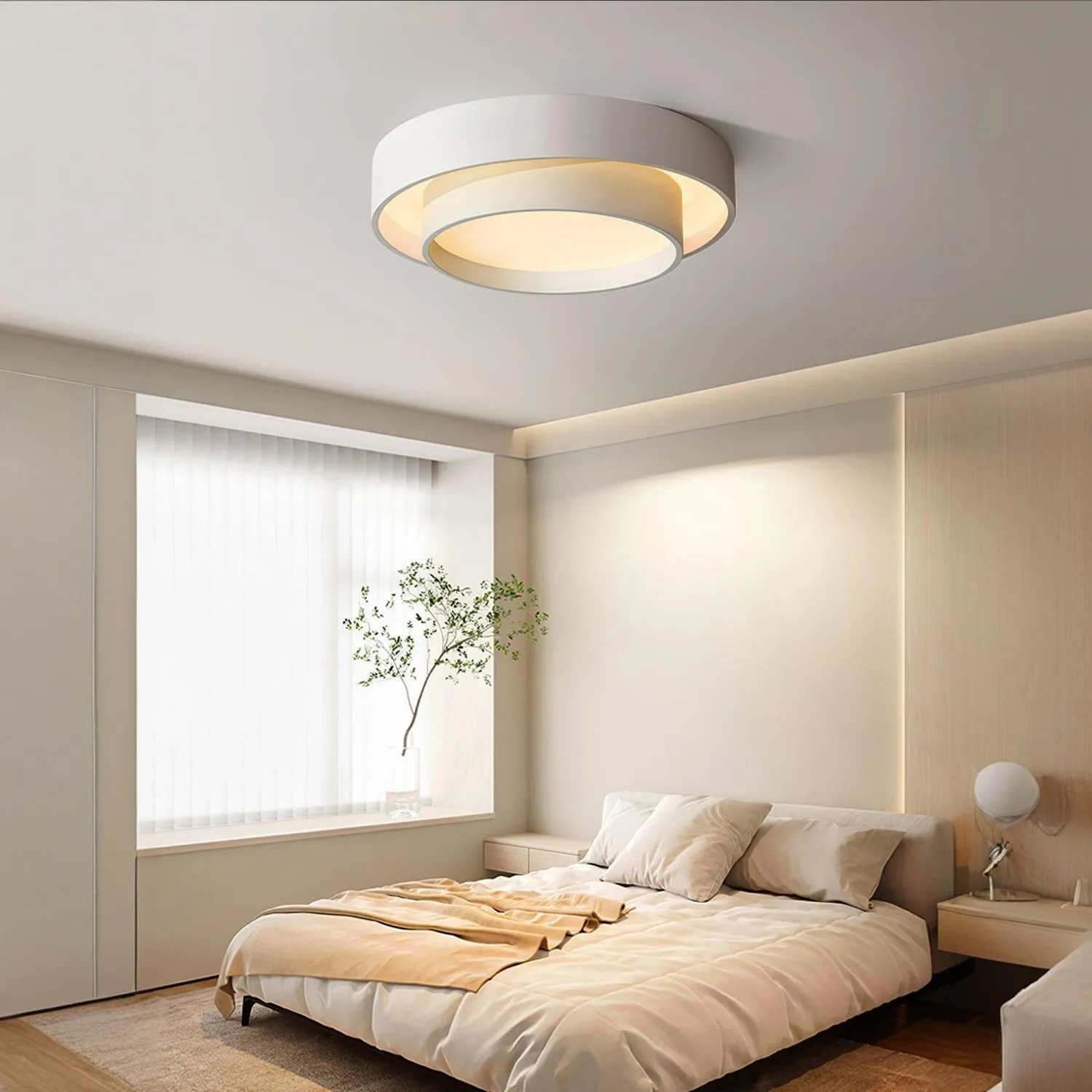 Modern Minimalist Melody Disc Ceiling Light KL24