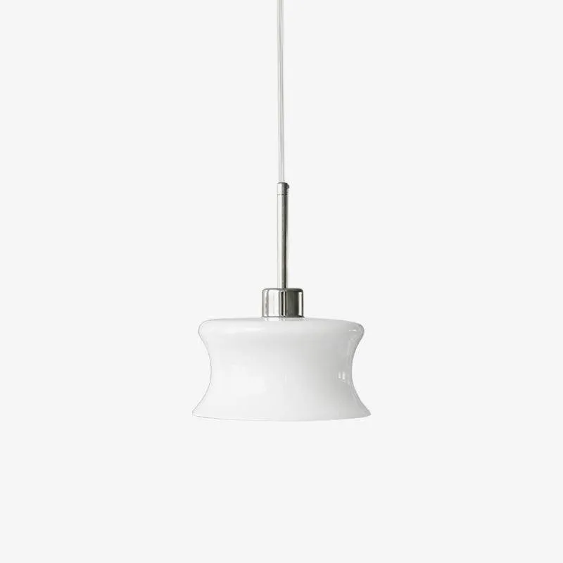 French Vintage Glass Window Pendant Lamp KL219