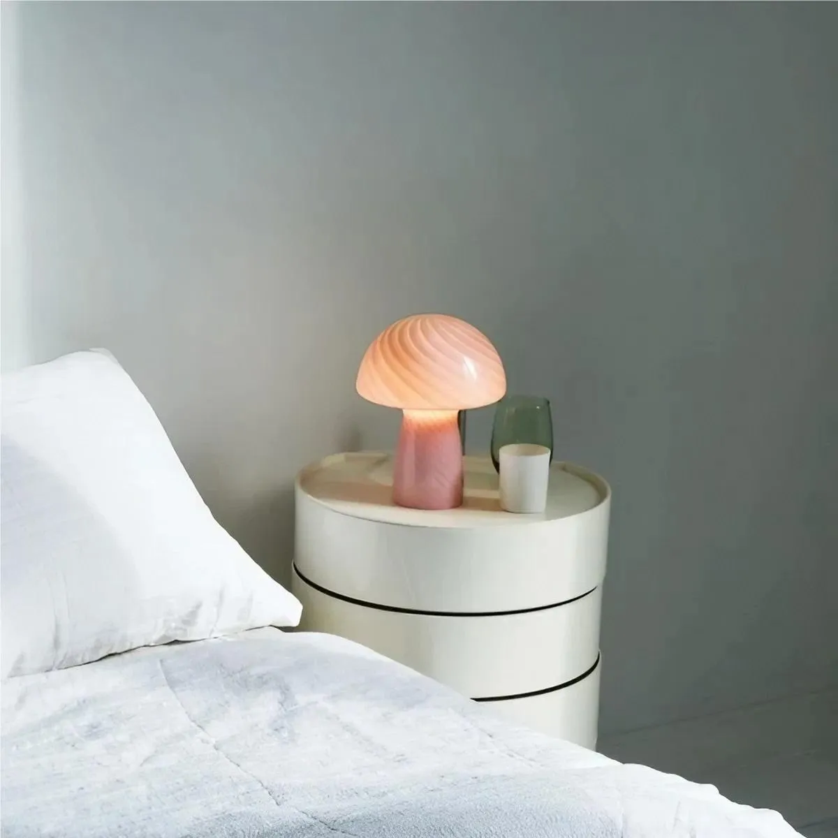 Modern Design Stained Glass Mushroom Lamp KL35