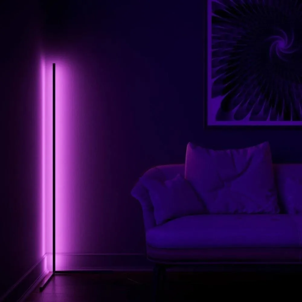 Adjustable RGB floor lamp