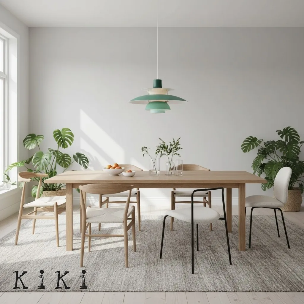 Scandinavian Multilayer Metal Pendant Light