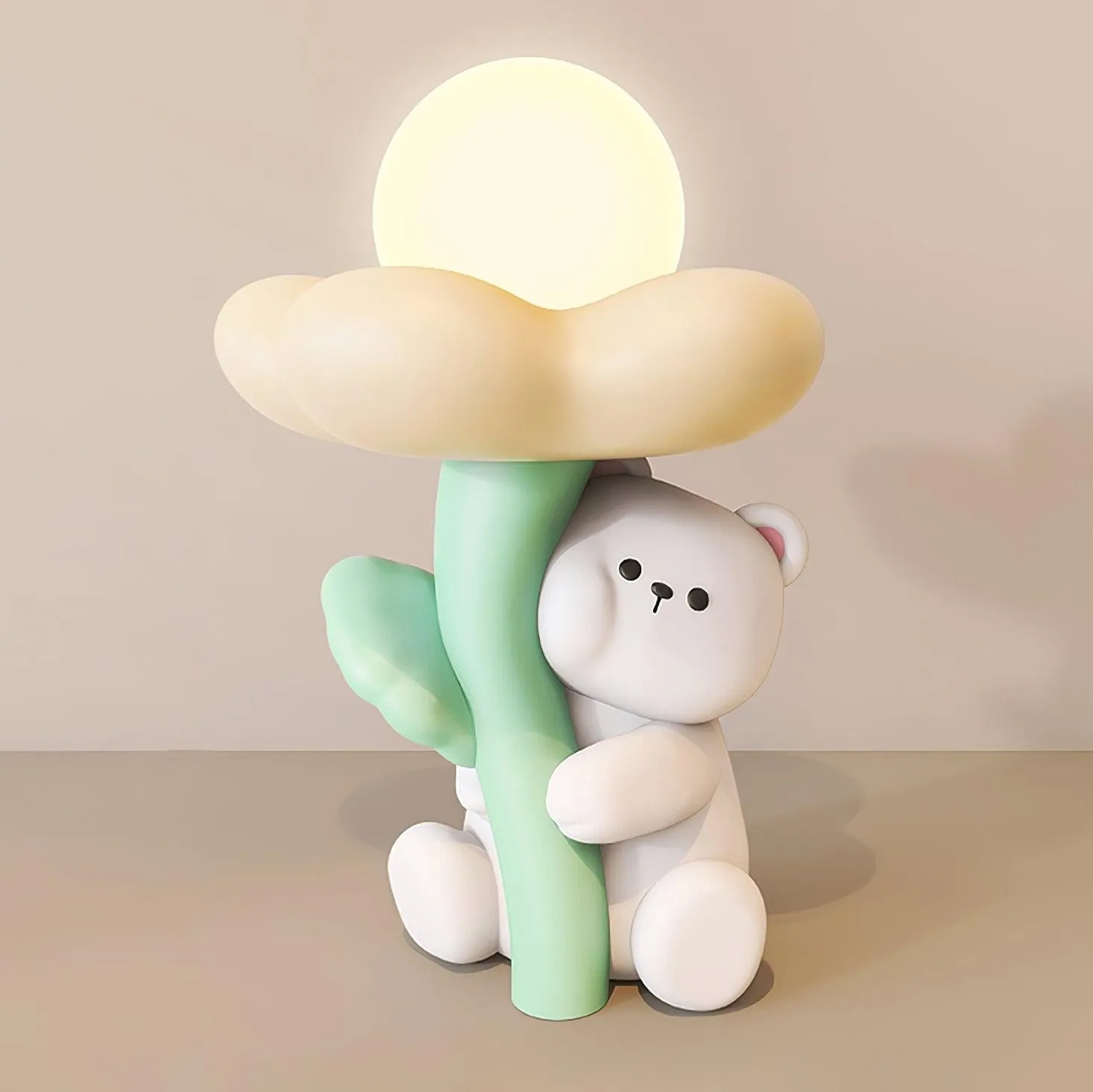 Cute Bear Resin Table Lamp KL821