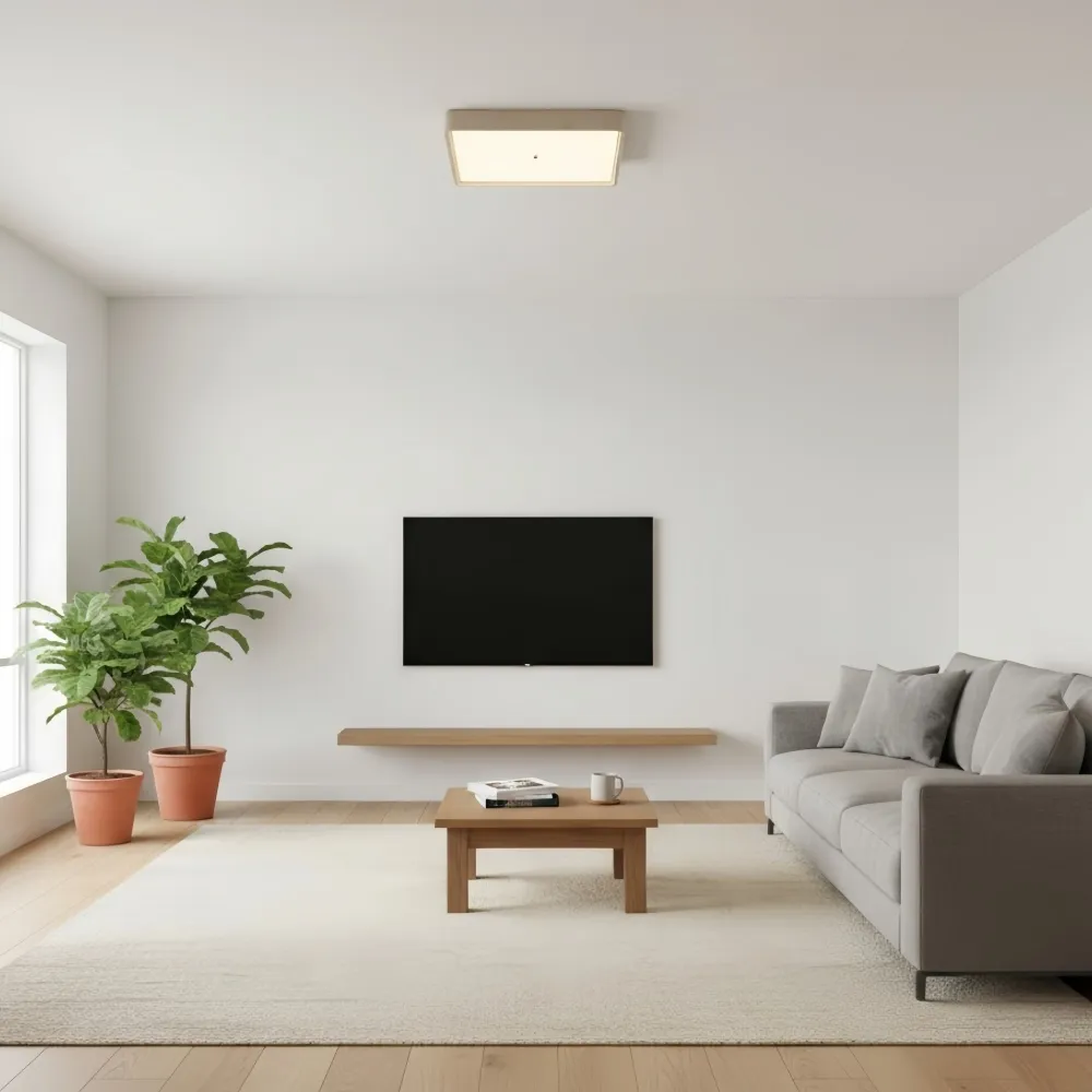Zenthoris Travertine Ceiling Light Minimalist Flush Mount - Modern Ambient Hallway Lighting KL2261