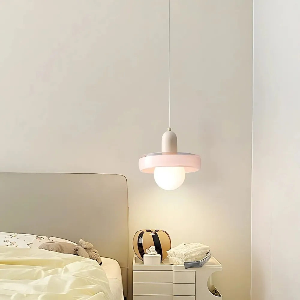 Colorful Glass Disc Orb Pendant Light KL916