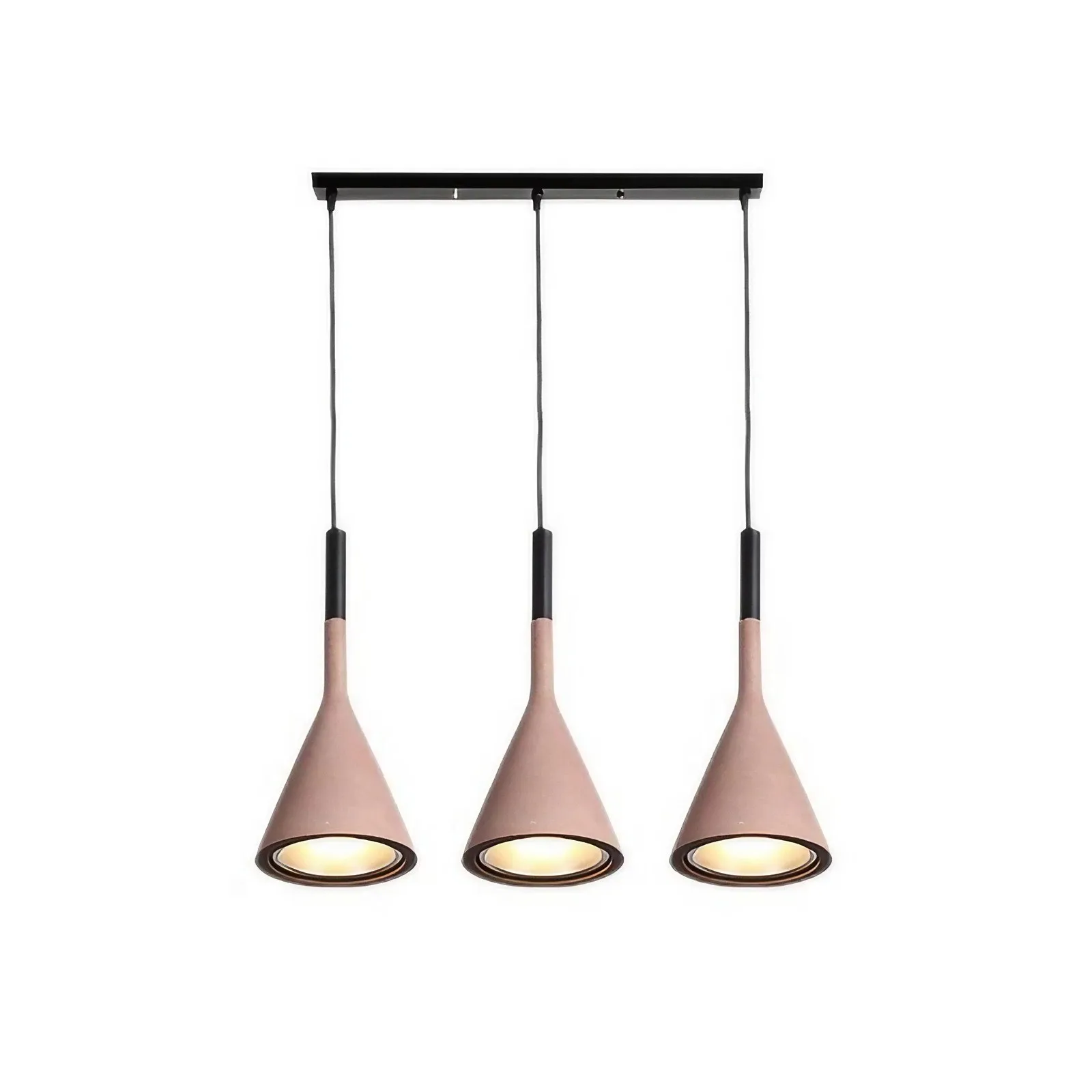 Aplomb Concrete Pendant Lamp - Minimalist Design Lighting for Dining Room and Office