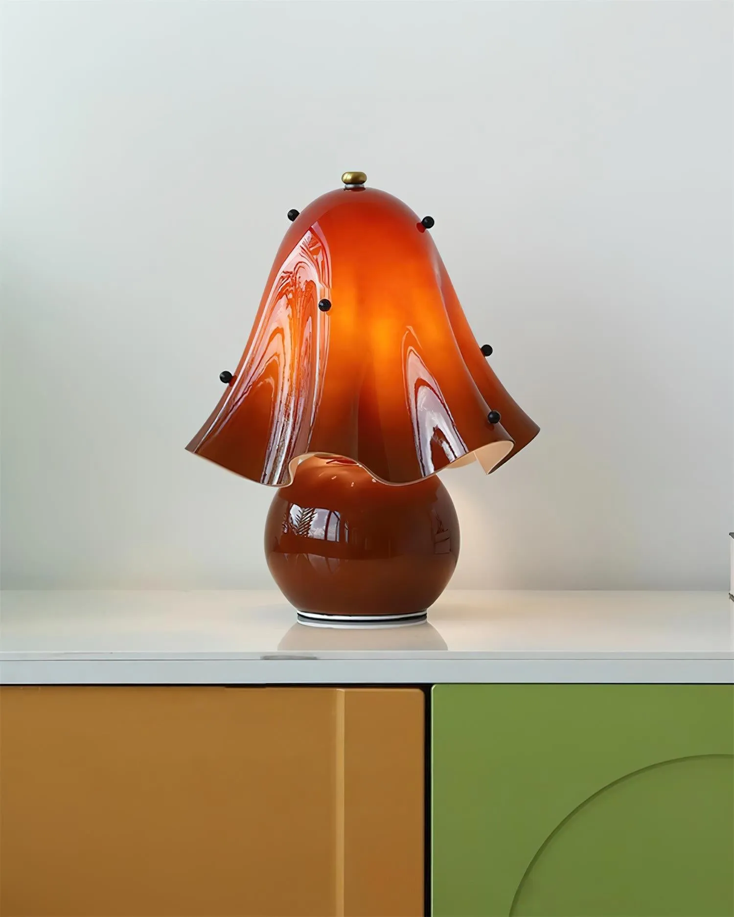 Bellina Decorative Table Lamp - Sculptural Bell Flower Shape KL1451