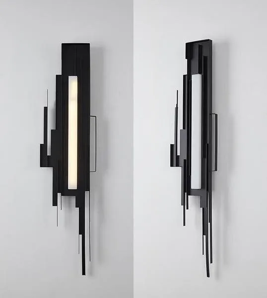 Metal Sculpted Sconce