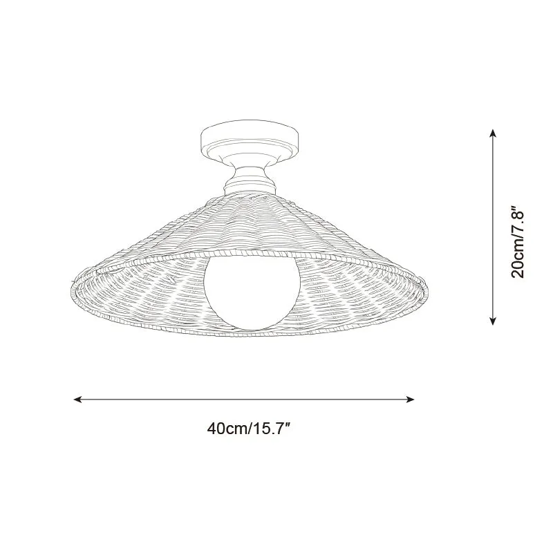 Breezy Haven Ceiling Lamp D307