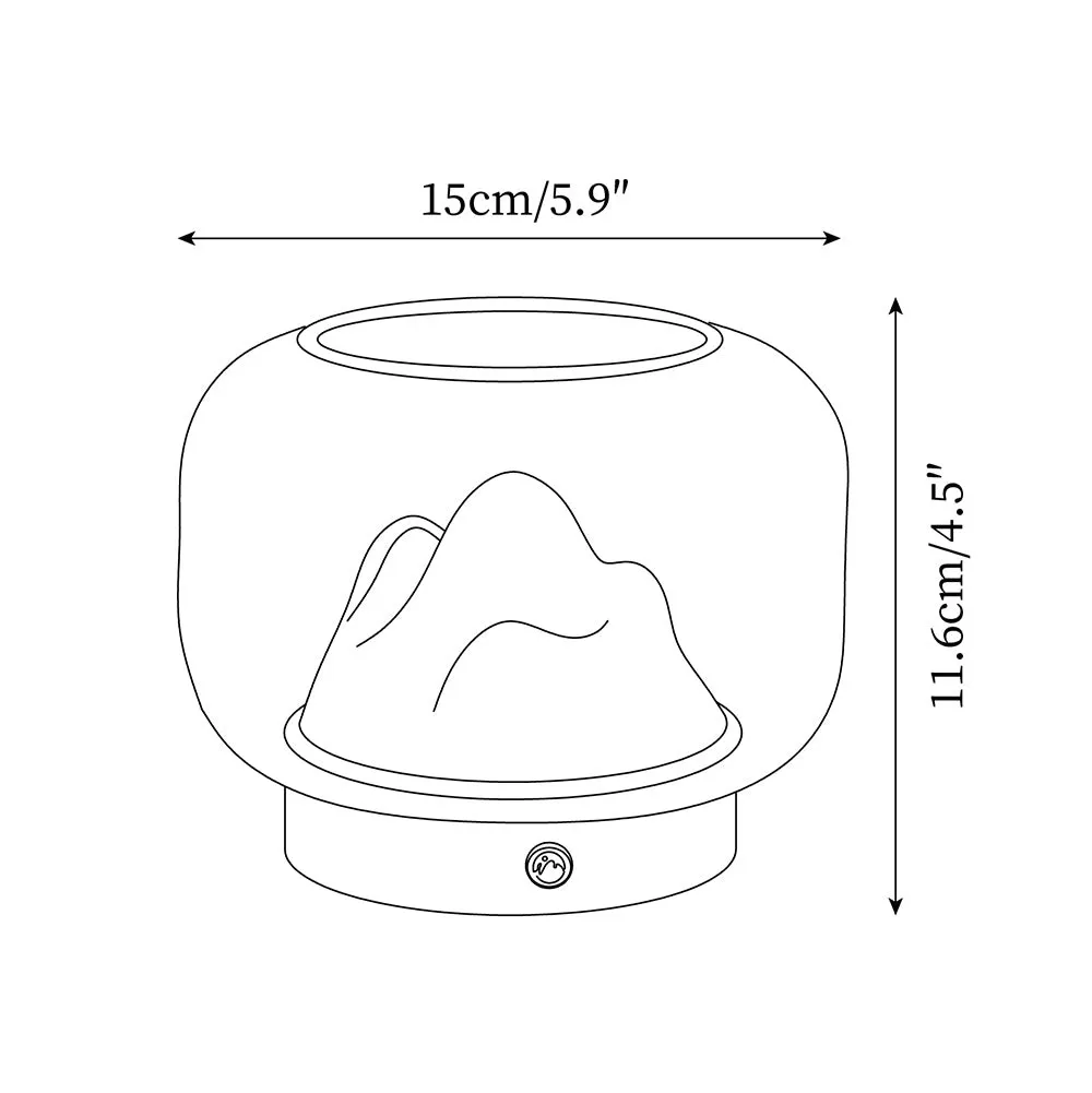 Warm Mountain Table Lamp KL753