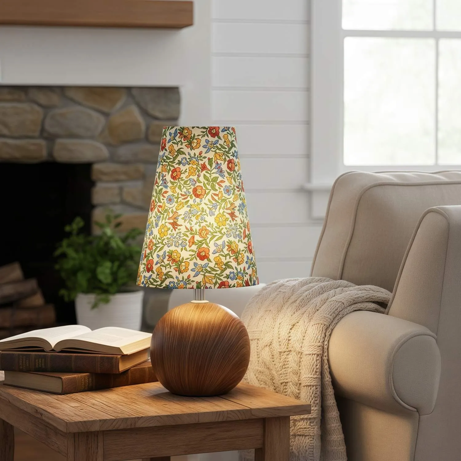 Petalyra Modern Floral Decorative Table Lamp - Ambient Accent Light for Side Tables KL2092