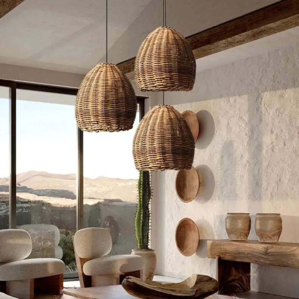 Suspended Quietness Japandi Pendant Lamp D827