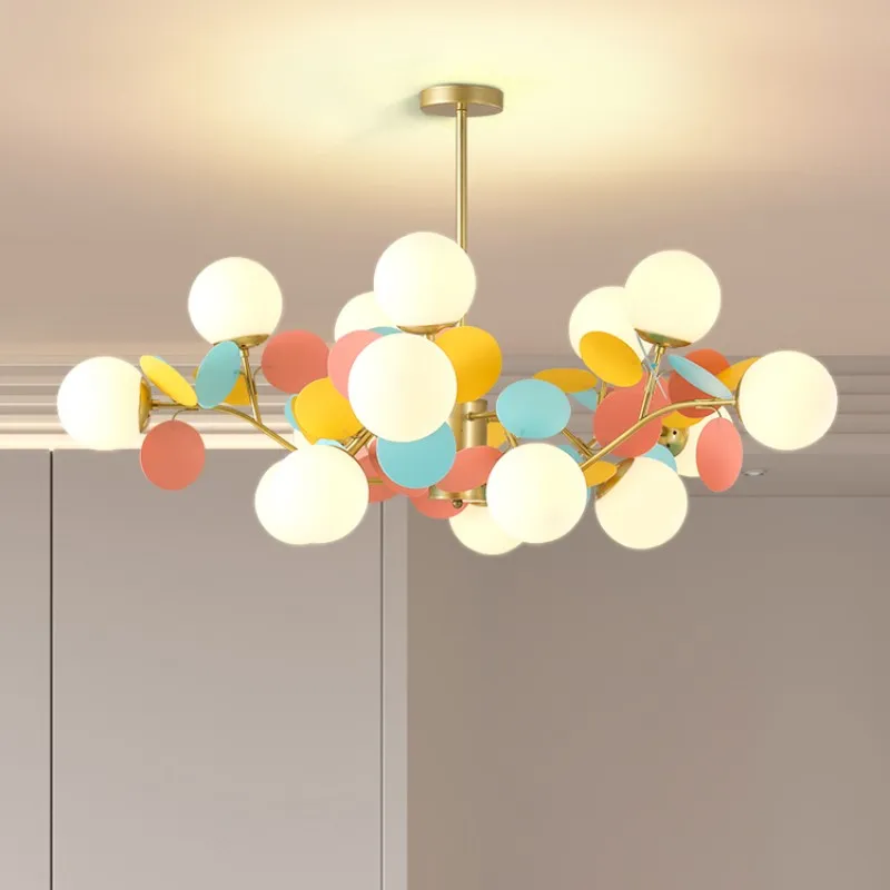 Flower Branch Magic Beans Chandelier