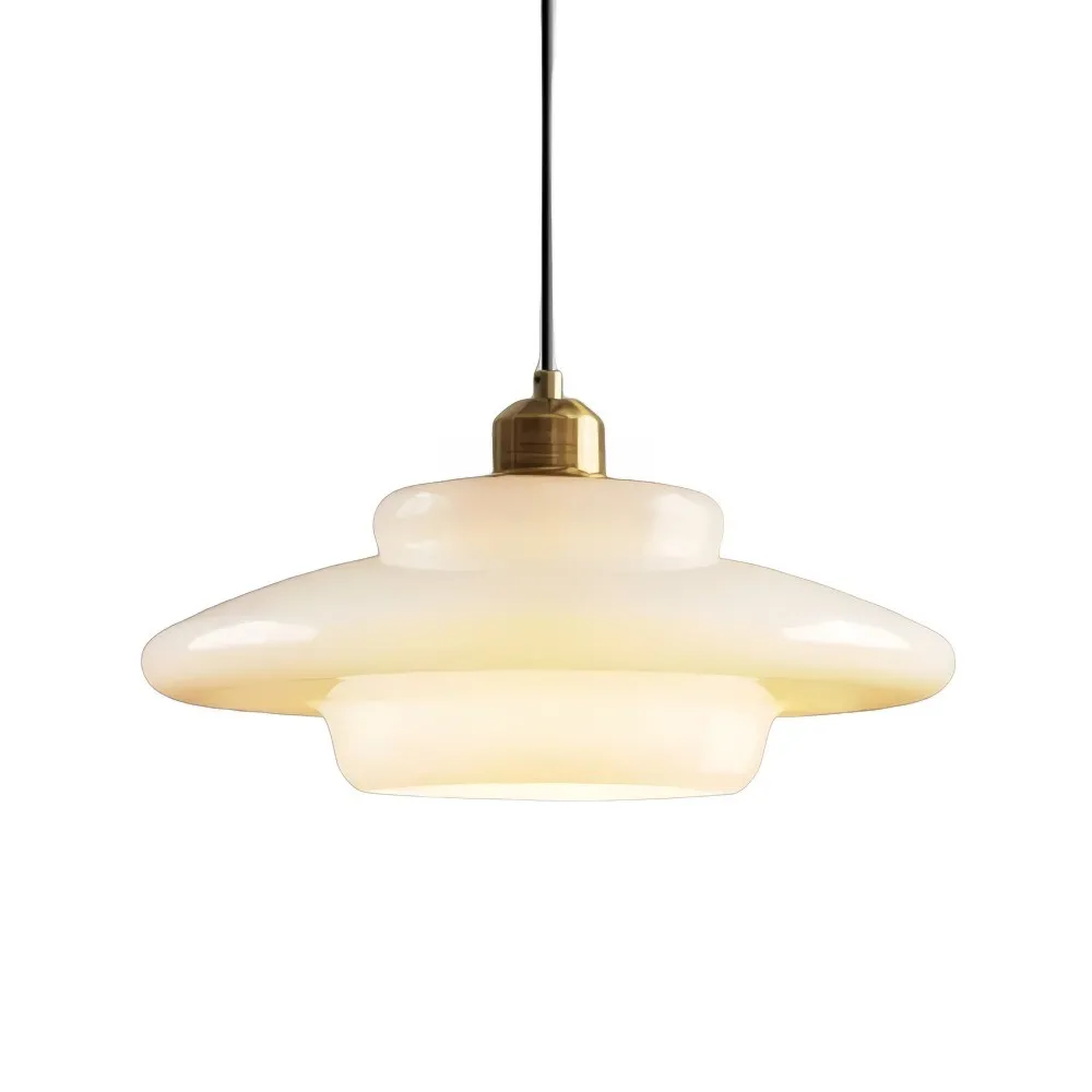Retro Layer Glass Pendant Light - Hanging Lighting for Home Use KL46