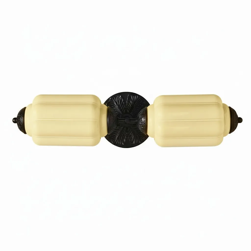 Eloise Pumkin Glass Vanity Sconce KL856