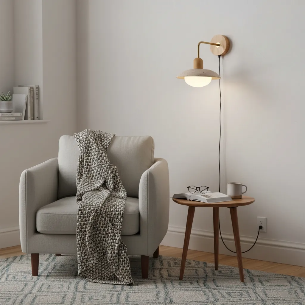 Carolia Plug In Wall Lamp D57