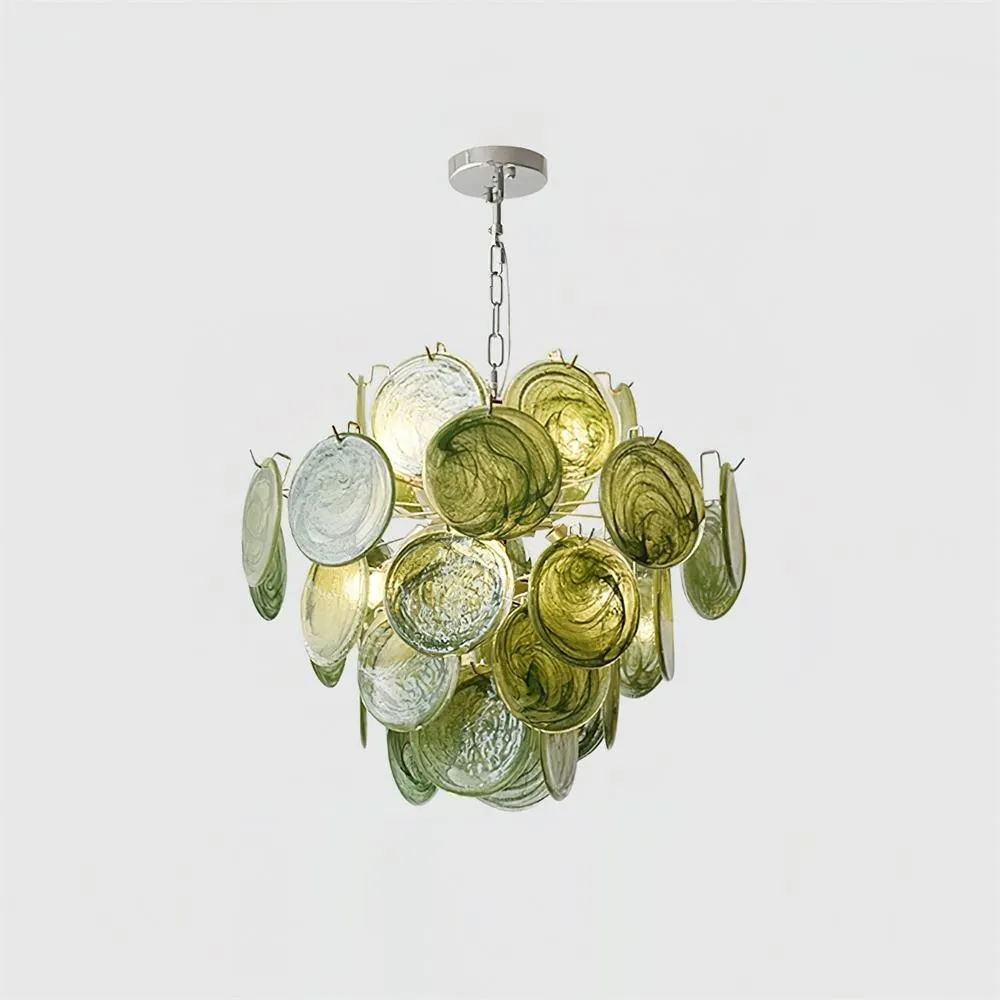 Neuvy Glass Chandelier D80