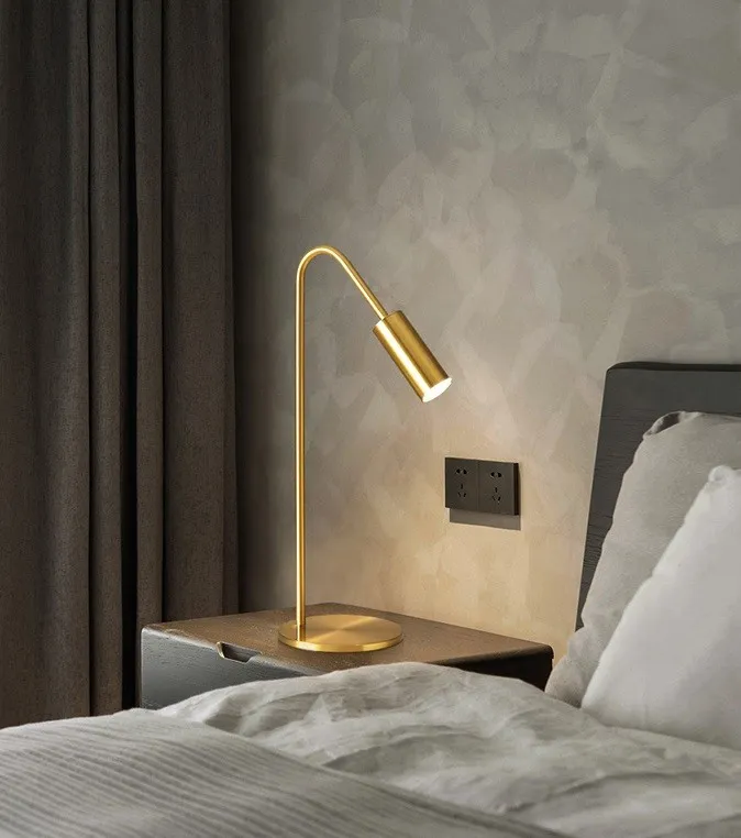 Copper Light Luxury Table Lamp