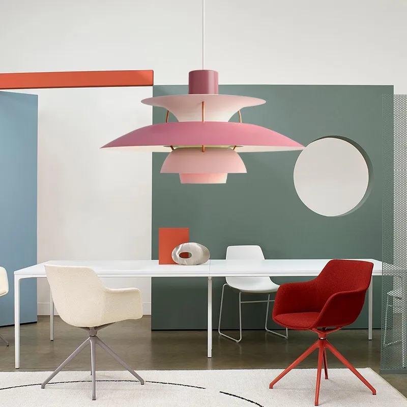 Scandinavian Multilayer Metal Pendant Light