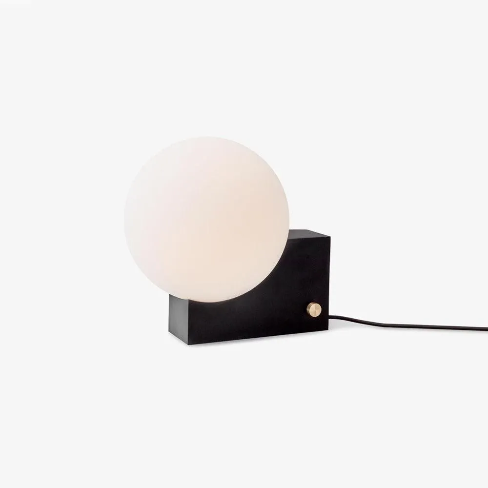Geometric Lamp Base Glass Globe Table Lamp KL390