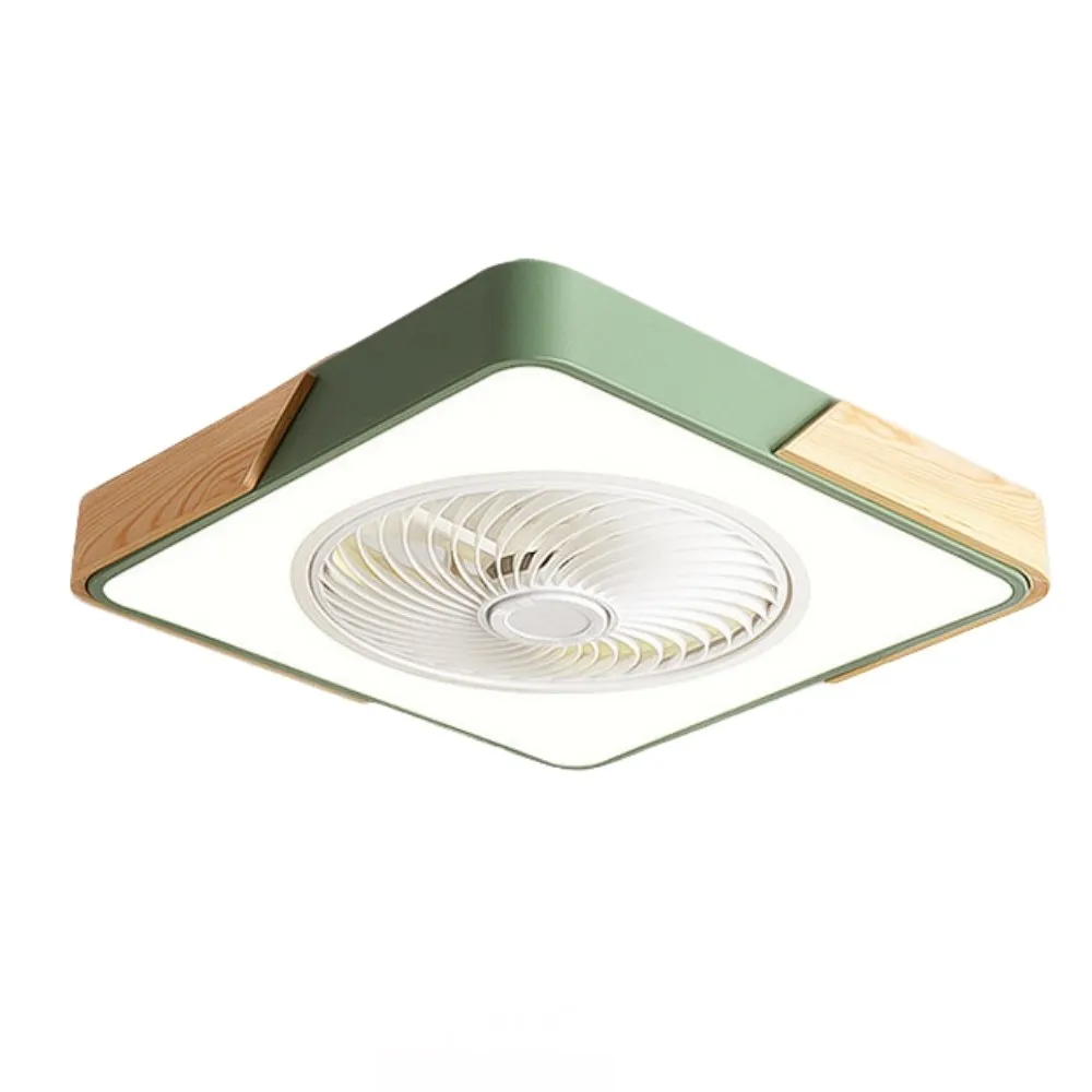 Scandinavian Style Wood Round Ceiling Fan Light KL932