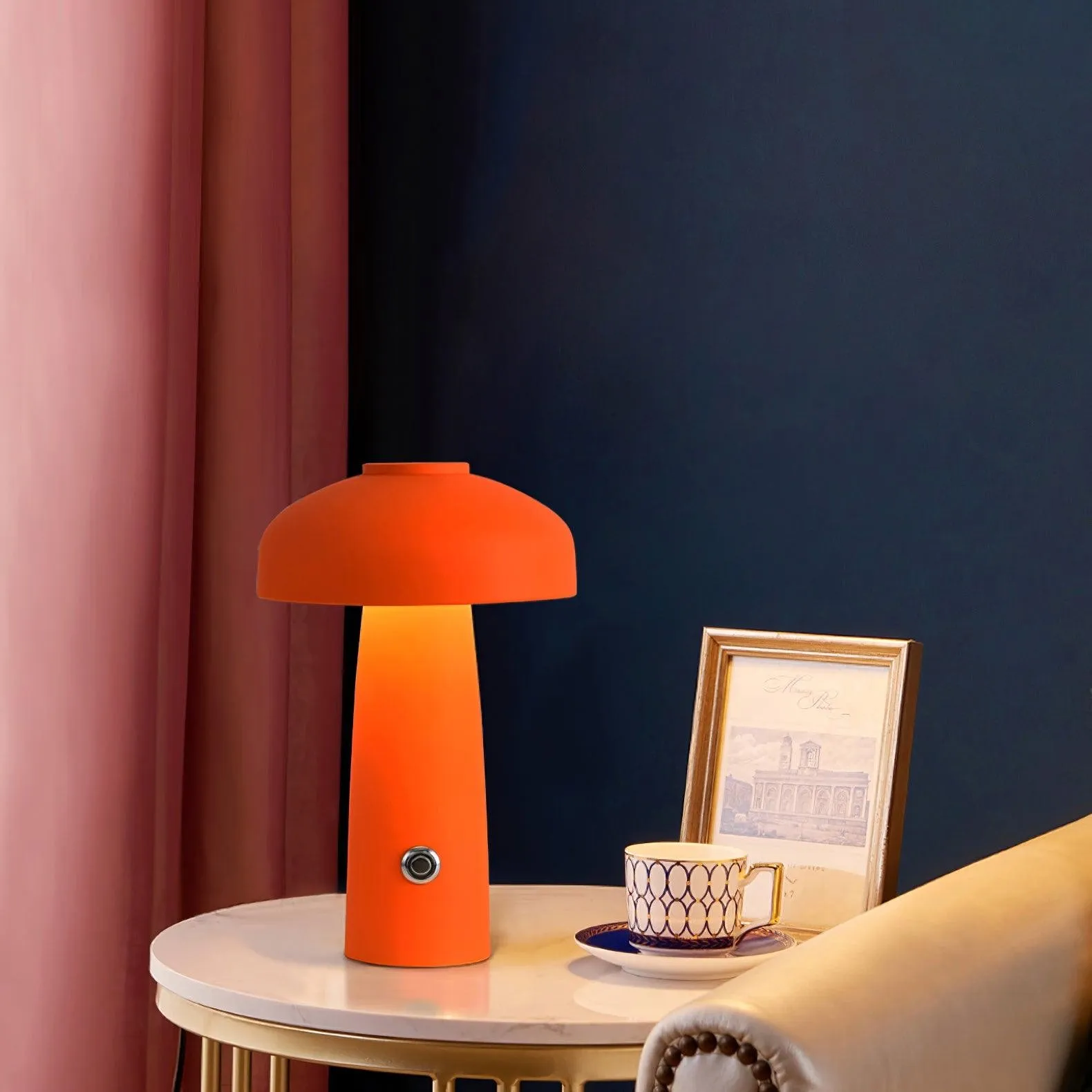 Mushroom Built-in Battery Table Lamp KL448