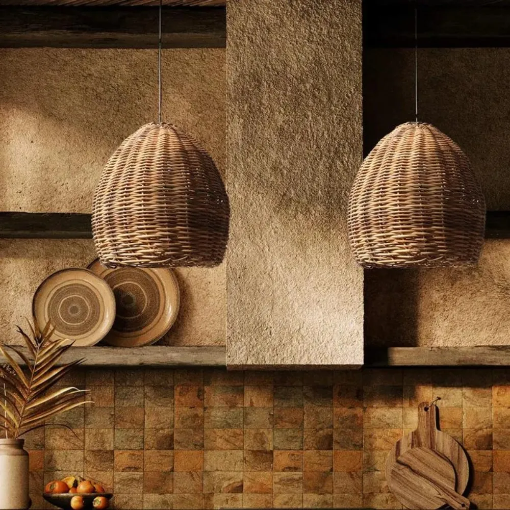 Suspended Quietness Japandi Pendant Lamp D827