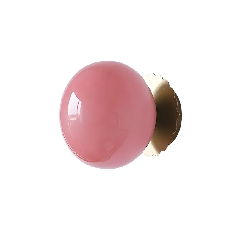 Marshmallow Glass Ball Wall Sconce KL149