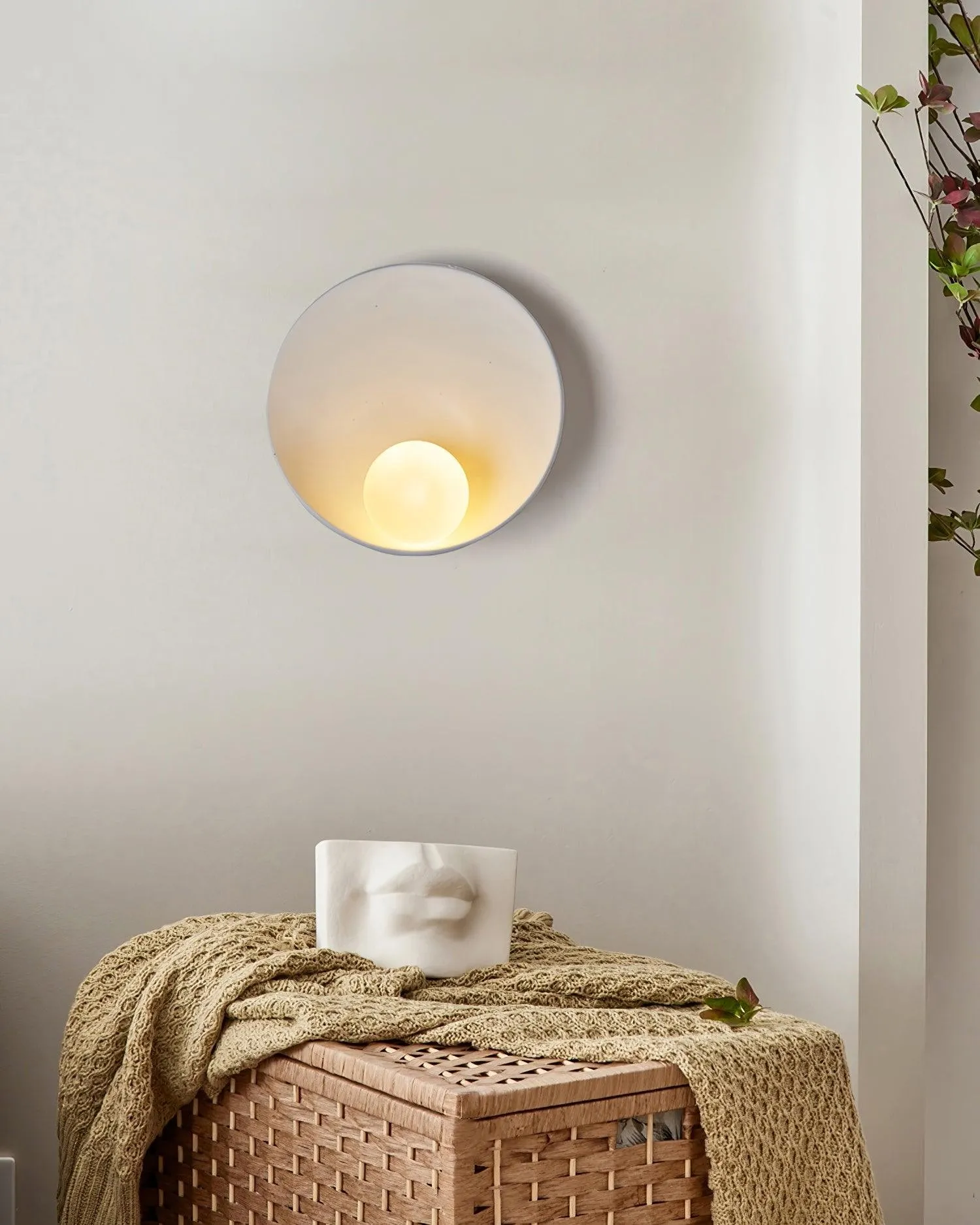Japanese Style Resin Wall Light KL542