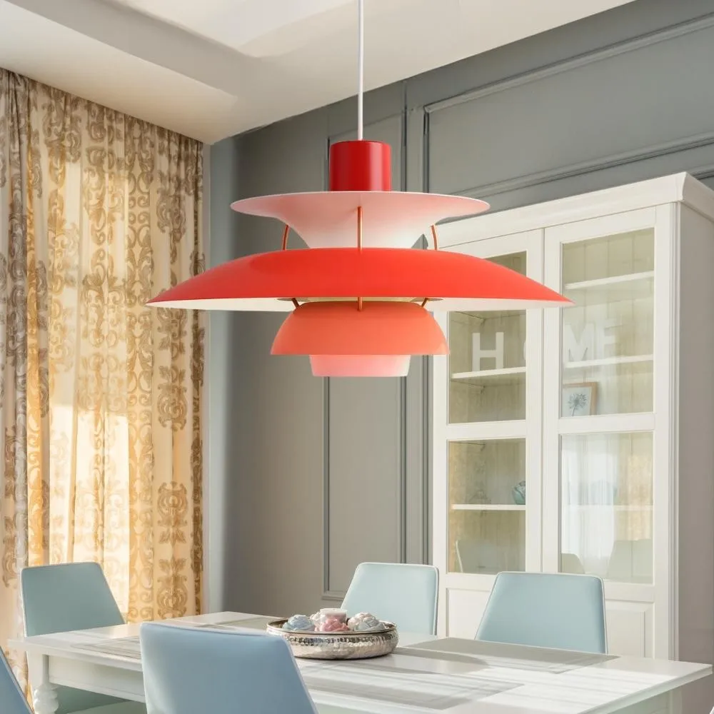 Scandinavian Multilayer Metal Pendant Light
