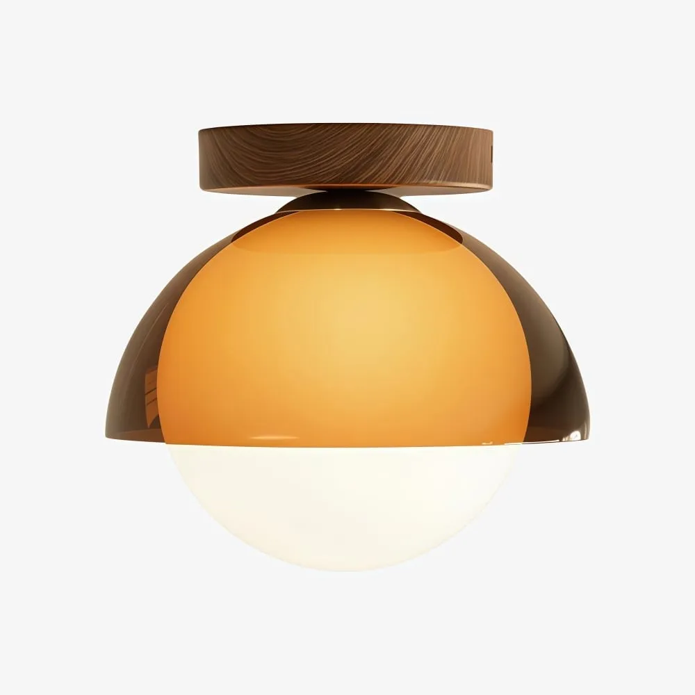 Afterglow Sculptural Ceiling Light - Vintage Style Lighting for Entryway and Hallway KL2051