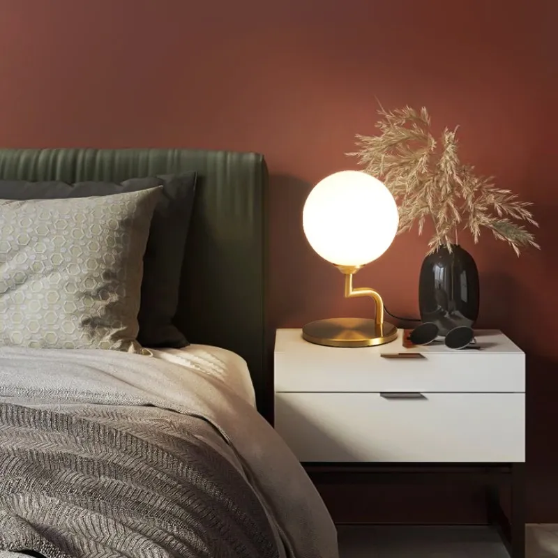 Copper Table Lamp