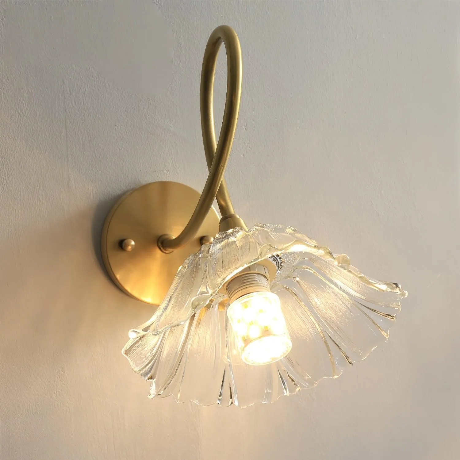 Century Lotus Leaf Wall Lamp KL298