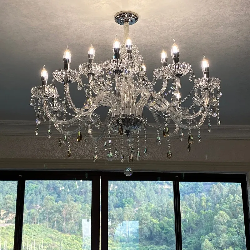 Crystal Chandelier Ceiling Light