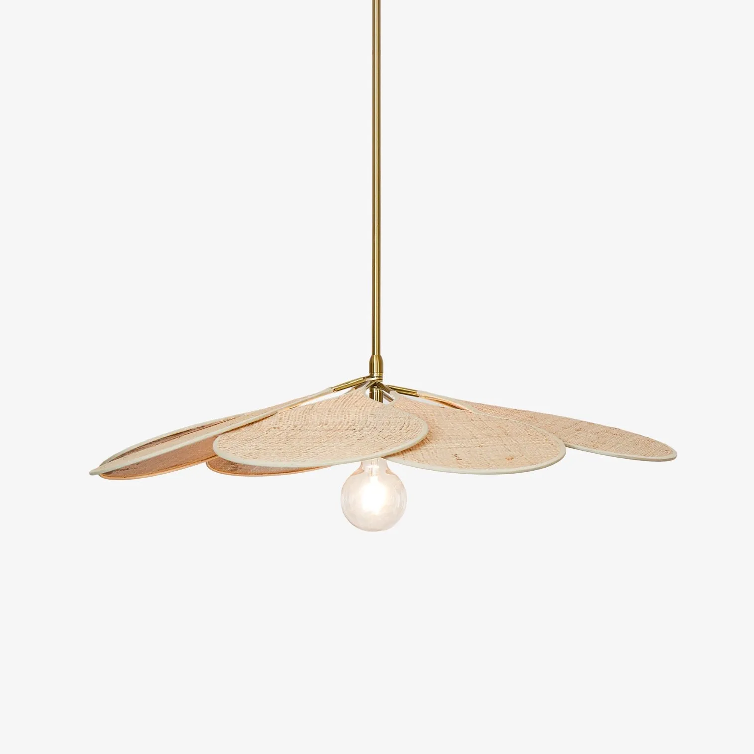 Petals Bloom Rattan Pendant Lamp KL574