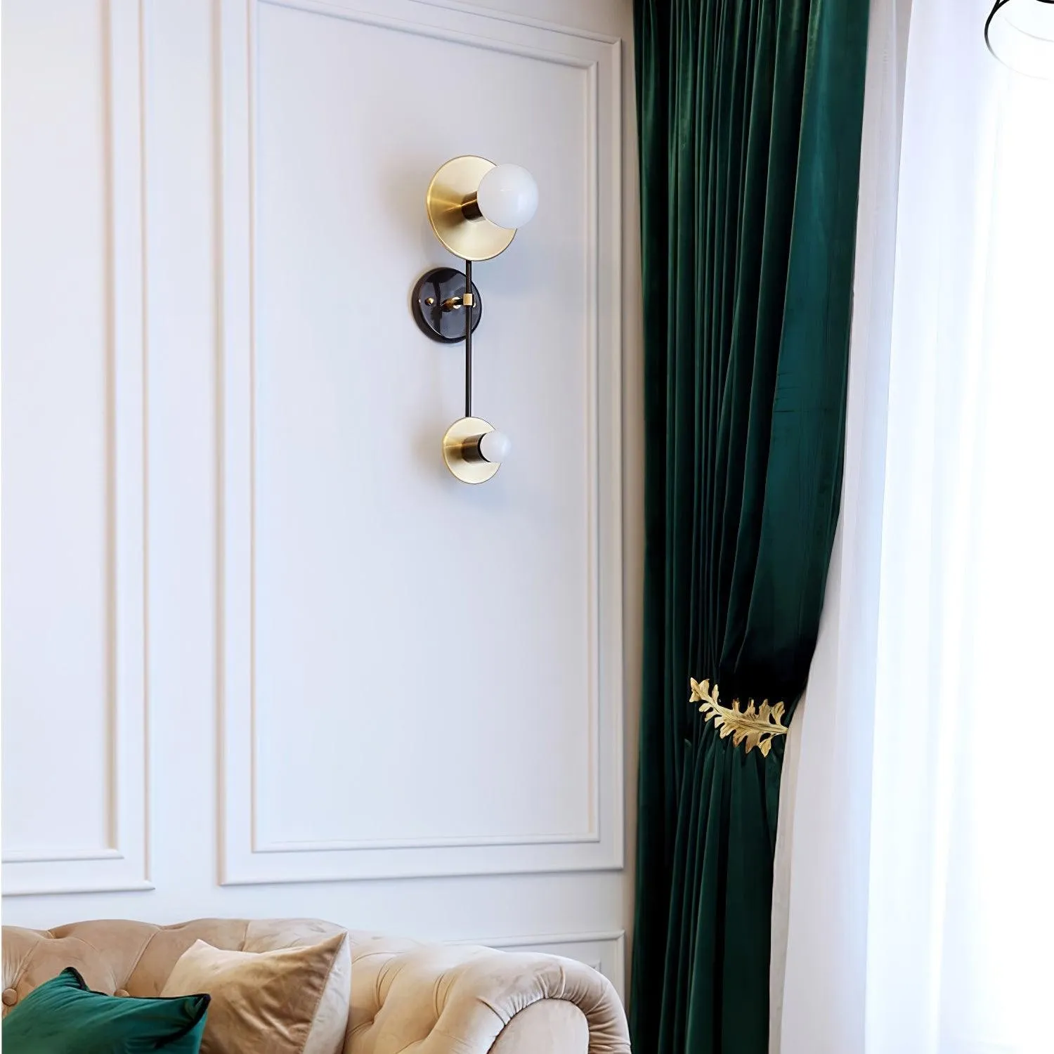 Simple Crystal Bubble Wall Light KL237