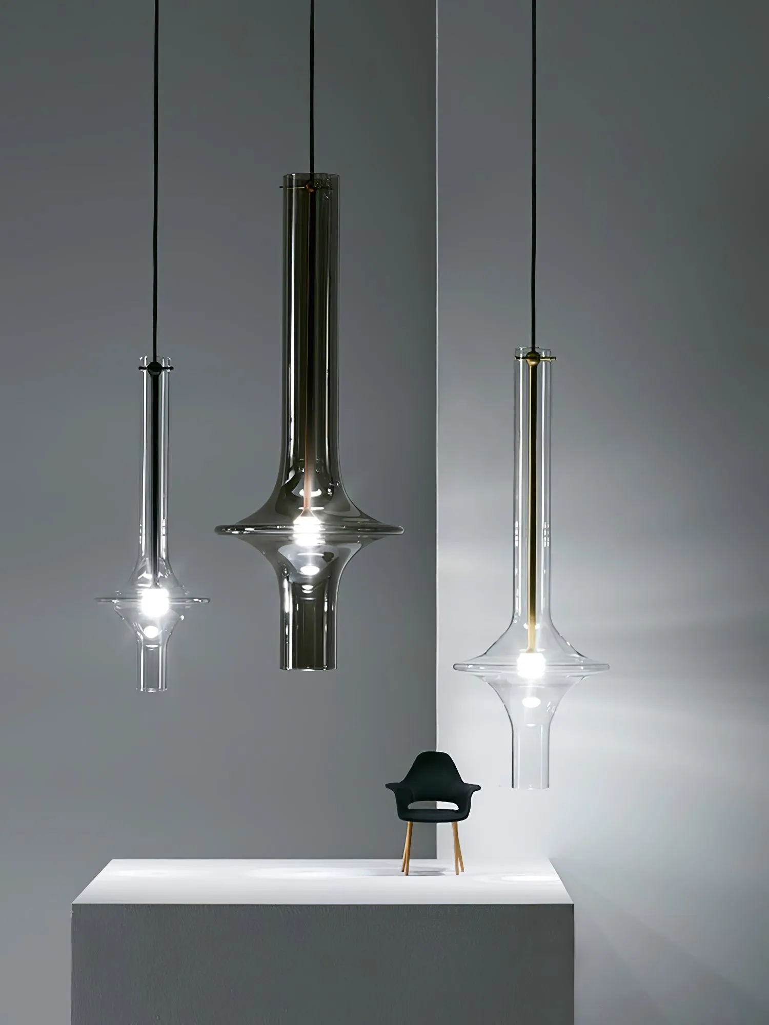 Modern Creative Glass Tube Pendant Lamp KL762